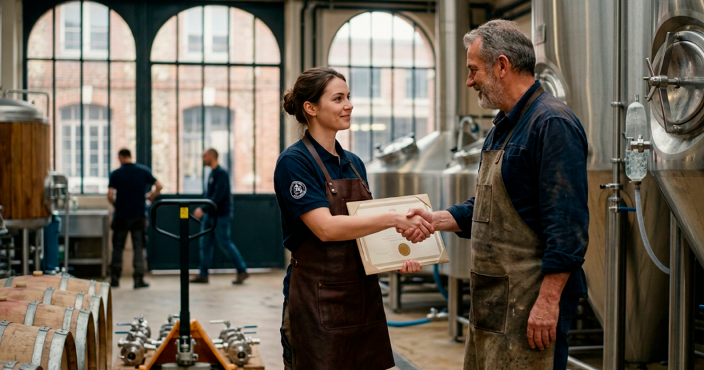 formation titre brasseur